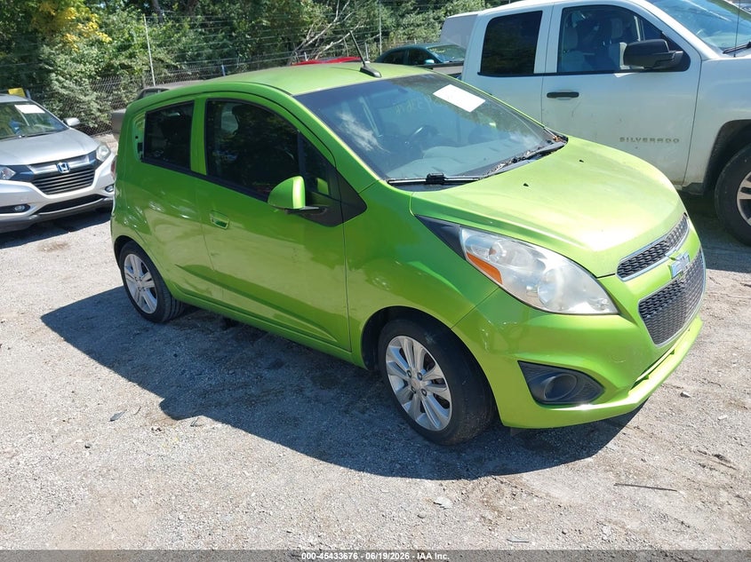 2014 Chevrolet Spark VIN KL8CB6S96EC549254 IAAI salvage auction — NORMAL WEAR, Clear (Indiana), sold $525 on 2026-07-29 (photo 1)