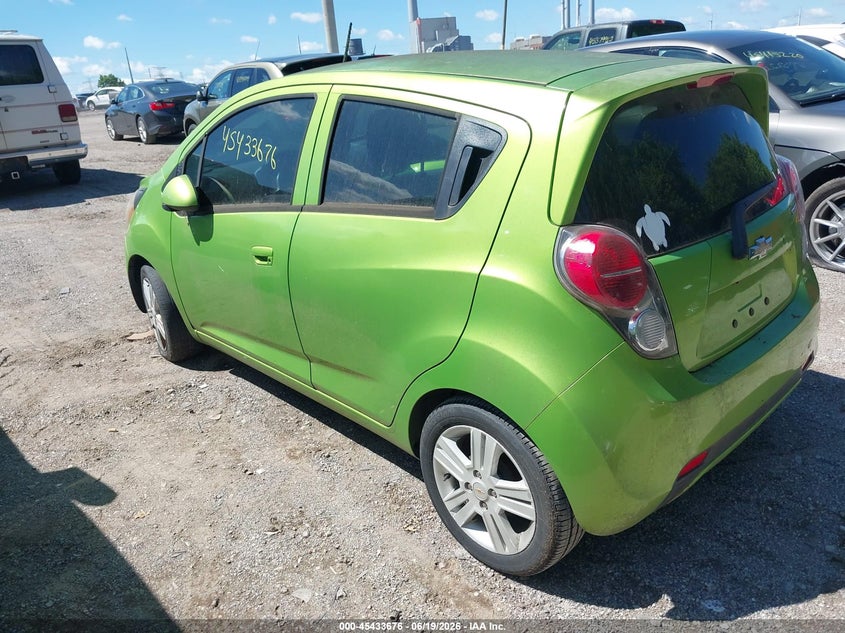 2014 Chevrolet Spark VIN KL8CB6S96EC549254 IAAI salvage auction — NORMAL WEAR, Clear (Indiana), sold $525 on 2026-07-29 (photo 3)