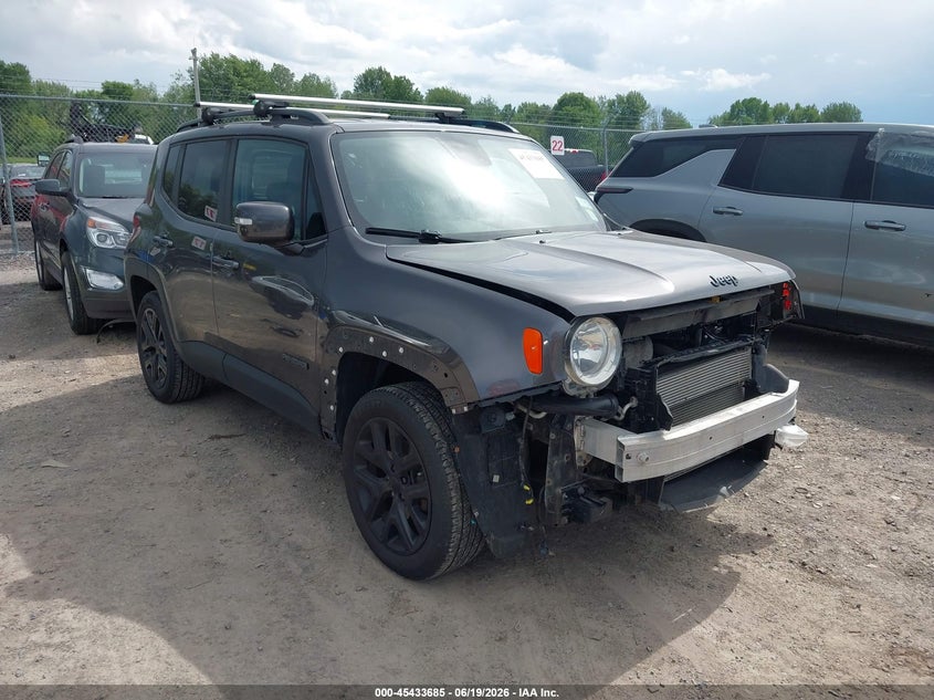 2018 Jeep Renegade VIN ZACCJBBB6JPJ00133 IAAI salvage auction — FRONT END, Salvage Title, sold $2,050 on 2026-08-20 (photo 6)