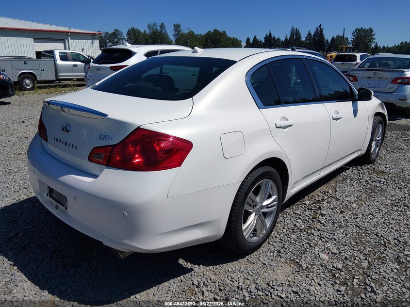 2013 Infiniti VIN JN1CV6AR3DM765056 IAAI salvage auction — FRONT END, Salvage Title, sold $2,900 on 2026-07-18 (photo 4)