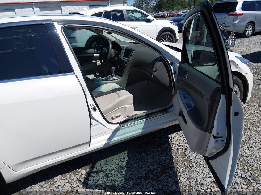 2013 Infiniti VIN JN1CV6AR3DM765056 IAAI salvage auction — FRONT END, Salvage Title, sold $2,900 on 2026-07-18 (photo 5)