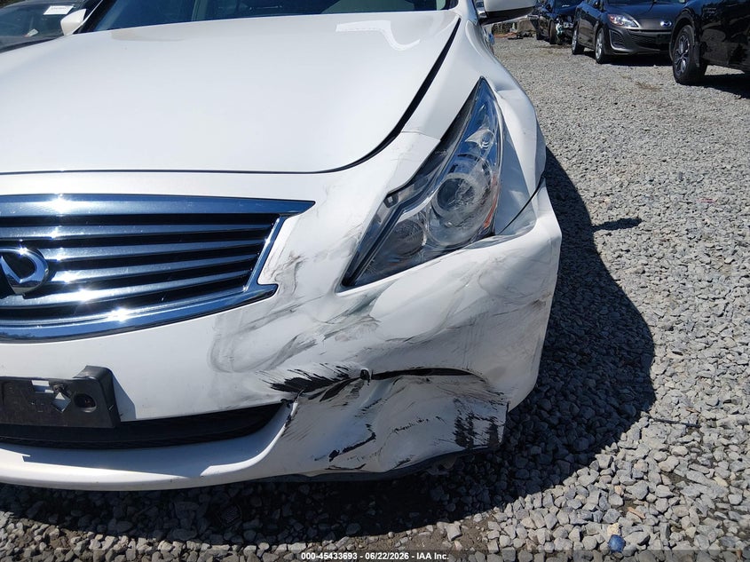 2013 Infiniti VIN JN1CV6AR3DM765056 IAAI salvage auction — FRONT END, Salvage Title, sold $2,900 on 2026-07-18 (photo 6)
