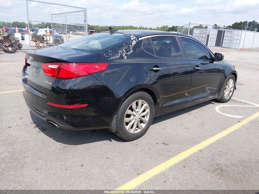 2015 Kia Optima VIN 5XXGN4A76FG442128 IAAI salvage auction — FRONT & REAR, Nrc Lienholder Repossession Paperwork (Georgia), sold $25 on 2026-07-15 (photo 4)