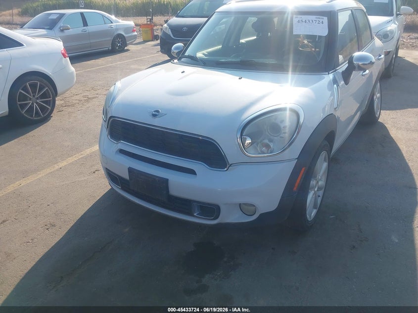 2011 Mini Cooper VIN WMWZC3C55BWL79856 IAAI salvage auction — NORMAL WEAR, Clear (Utah), sold $350 on 2026-07-09 (photo 6)