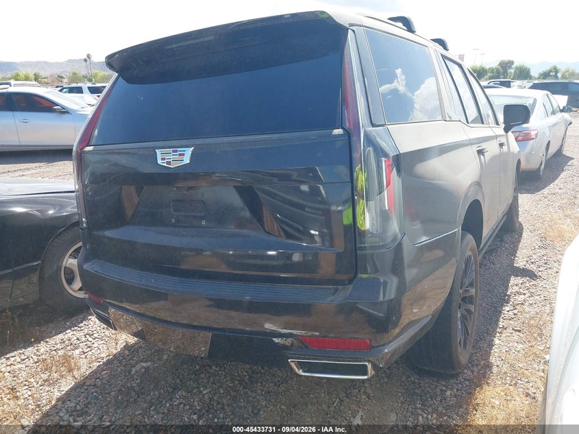 2024 Cadillac Escalade VIN 1GYS4CKL5RR211767 IAAI salvage auction — LEFT FRONT, Salvage (Arizona), sold $20,000 on 2026-09-14 (photo 4)