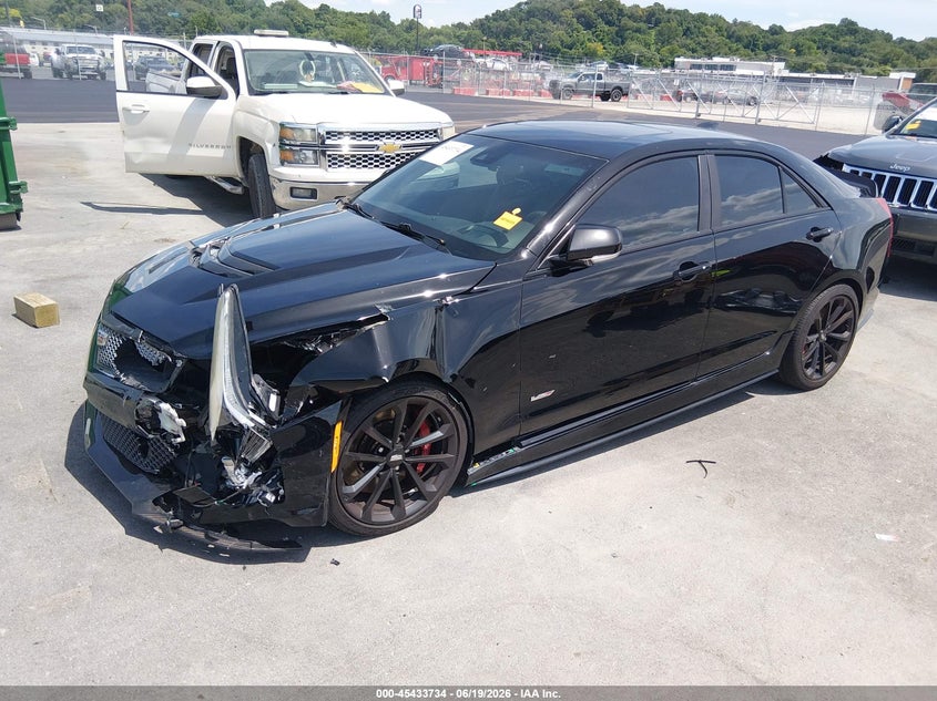 2016 Cadillac Ats-v VIN 1G6AN5SY7G0107162 IAAI salvage auction — LEFT FRONT, Salvage Title, sold $7,700 on 2026-07-28 (photo 2)