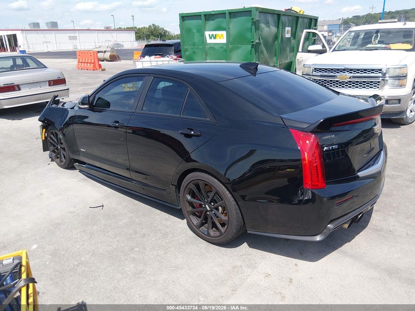2016 Cadillac Ats-v VIN 1G6AN5SY7G0107162 IAAI salvage auction — LEFT FRONT, Salvage Title, sold $7,700 on 2026-07-28 (photo 3)