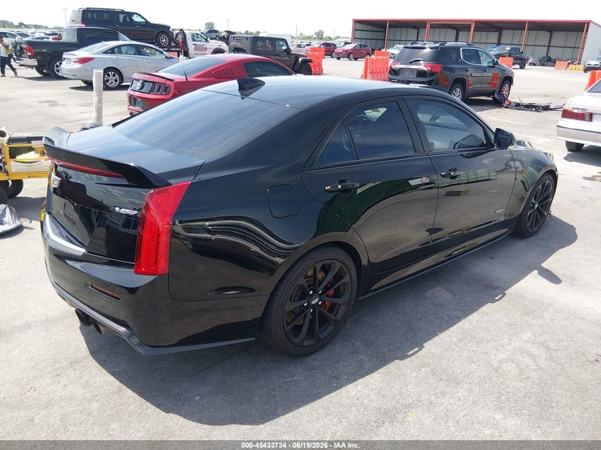 2016 Cadillac Ats-v VIN 1G6AN5SY7G0107162 IAAI salvage auction — LEFT FRONT, Salvage Title, sold $7,700 on 2026-07-28 (photo 4)