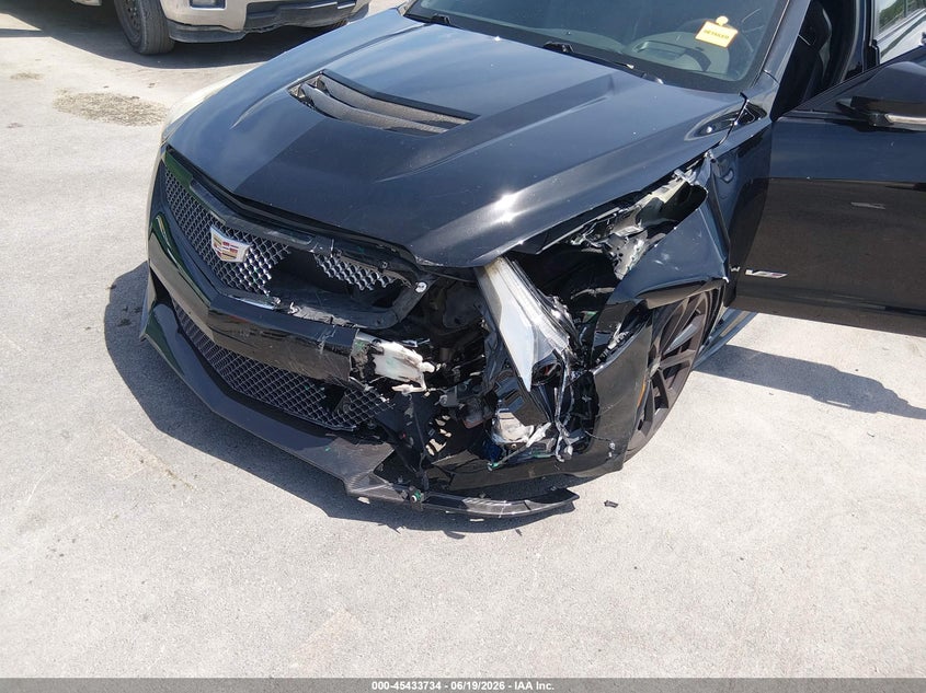 2016 Cadillac Ats-v VIN 1G6AN5SY7G0107162 IAAI salvage auction — LEFT FRONT, Salvage Title, sold $7,700 on 2026-07-28 (photo 6)