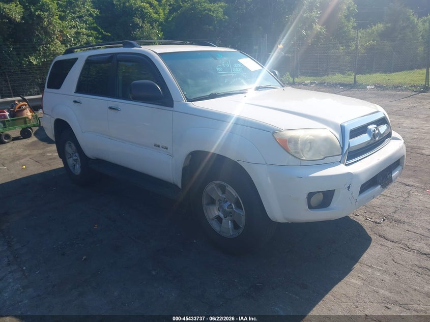 2006 Toyota 4runner VIN JTEBU14R360099607 IAAI salvage auction — SIDE, Salvage (North Carolina), sold $3,450 on 2026-07-16 (photo 1)
