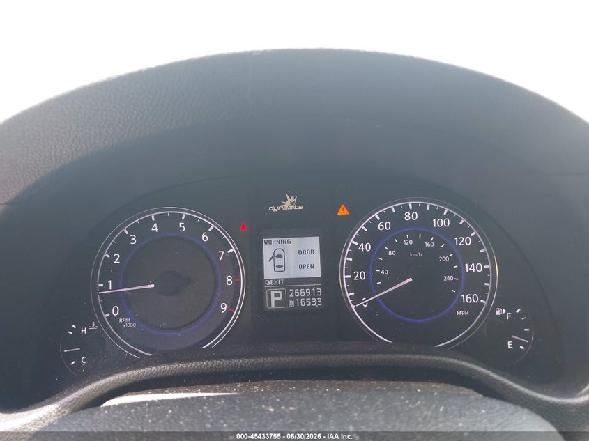 2011 Infiniti G37 VIN JN1CV6AR9BM407702 IAAI salvage auction — FRONT END, Nrc Lienholder Repossession Paperwork (Alabama), sold $525 on 2026-07-06 (photo 7)