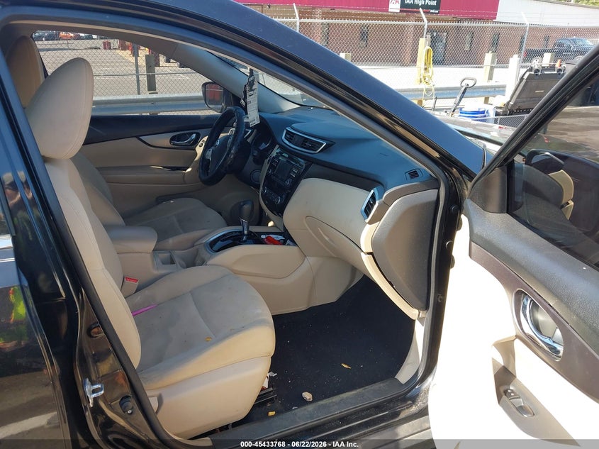 2016 Nissan Rogue VIN KNMAT2MV8GP733735 IAAI salvage auction — RIGHT FRONT, Salvage (North Carolina), sold $750 on 2026-07-23 (photo 5)