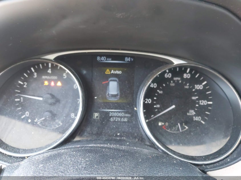 2016 Nissan Rogue VIN KNMAT2MV8GP733735 IAAI salvage auction — RIGHT FRONT, Salvage (North Carolina), sold $750 on 2026-07-23 (photo 7)