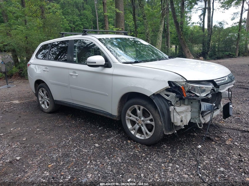 2014 Mitsubishi Outlander VIN JA4AD3A32EZ008309 IAAI salvage auction — FRONT END, Clear (Virginia), sold $550 on 2026-07-21 (photo 1)