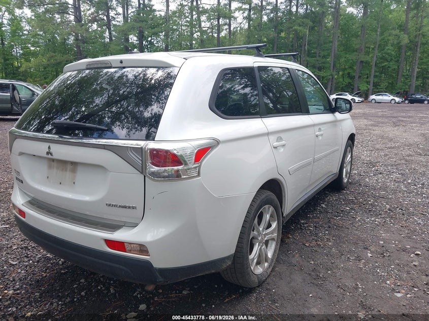 2014 Mitsubishi Outlander VIN JA4AD3A32EZ008309 IAAI salvage auction — FRONT END, Clear (Virginia), sold $550 on 2026-07-21 (photo 4)