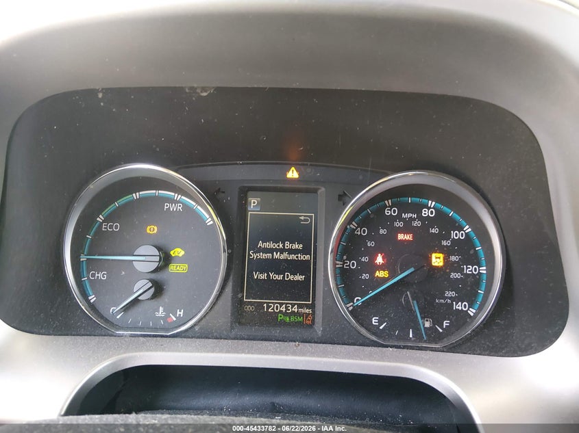 2016 Toyota VIN JTMRJREV5GD032734 IAAI salvage auction — RIGHT FRONT, Salvage (California), sold $4,225 on 2026-07-29 (photo 7)