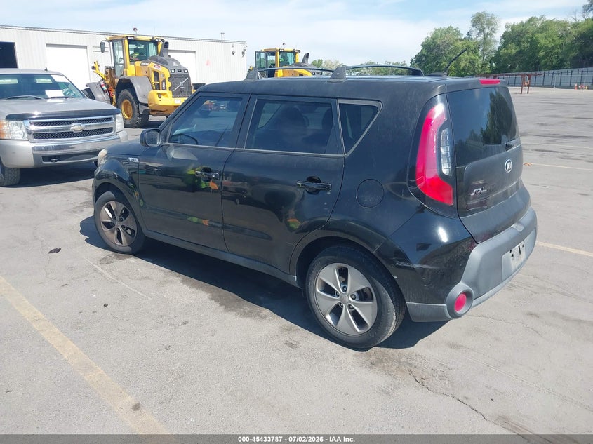 2015 Kia Soul VIN KNDJN2A23F7781386 IAAI salvage auction — REPOSSESSION, Nrc Lienholder Repossession Paperwork (Utah), sold $550 on 2026-07-16 (photo 3)