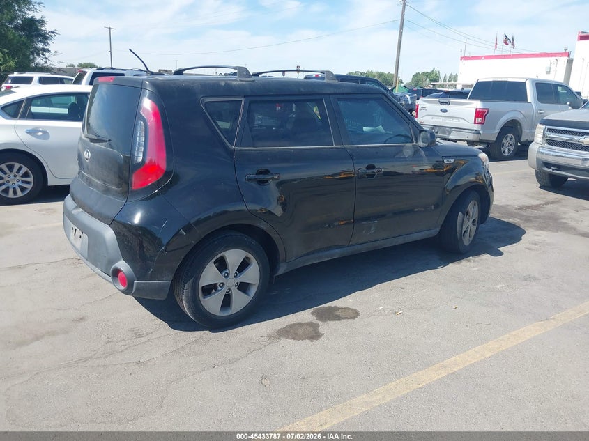 2015 Kia Soul VIN KNDJN2A23F7781386 IAAI salvage auction — REPOSSESSION, Nrc Lienholder Repossession Paperwork (Utah), sold $550 on 2026-07-16 (photo 4)