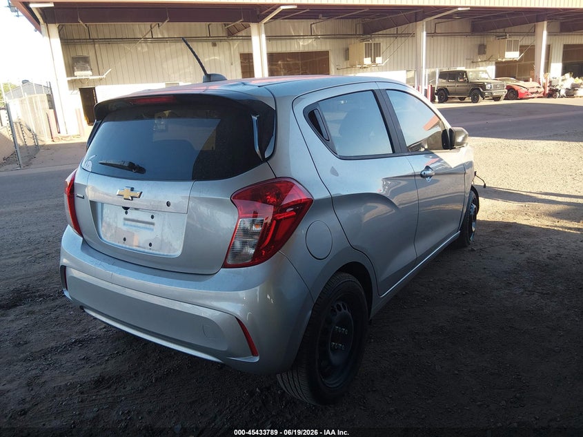 2019 Chevrolet Spark VIN KL8CB6SA9KC746747 IAAI salvage auction — FRONT & REAR, Salvage (Arizona), sold $575 on 2026-07-28 (photo 4)