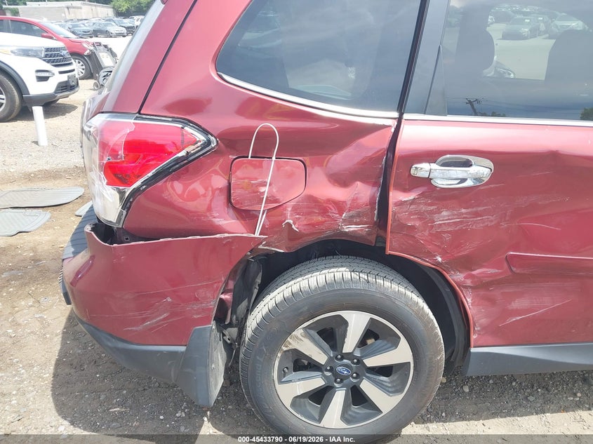 2017 Subaru Forester VIN JF2SJAJC0HH455241 IAAI salvage auction — REAR END, Salvage Title, sold $1,800 on 2026-07-28 (photo 6)