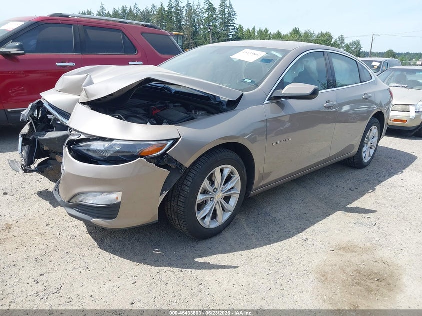 2025 Chevrolet Malibu VIN 1G1ZD5ST1SF150451 IAAI salvage auction — FRONT END, Enterprise Veh. Bill Of Sale -Parts Only (Washington), sold $1,000 on 2026-07-19 (photo 2)