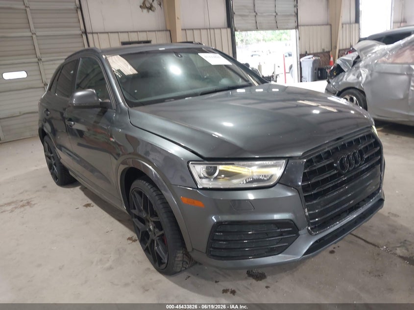 2018 Audi Q3 VIN WA1BCCFS0JR001263 IAAI salvage auction — NORMAL WEAR, Clear (North Carolina), sold $3,350 on 2026-07-09 (photo 6)