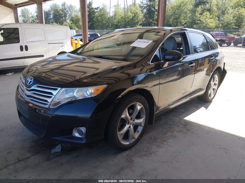 2010 Toyota Venza VIN 4T3BK3BB8AU040293 IAAI salvage auction — LEFT REAR, Bill Of Sale (Washington), sold $2,150 on 2026-07-18 (photo 2)