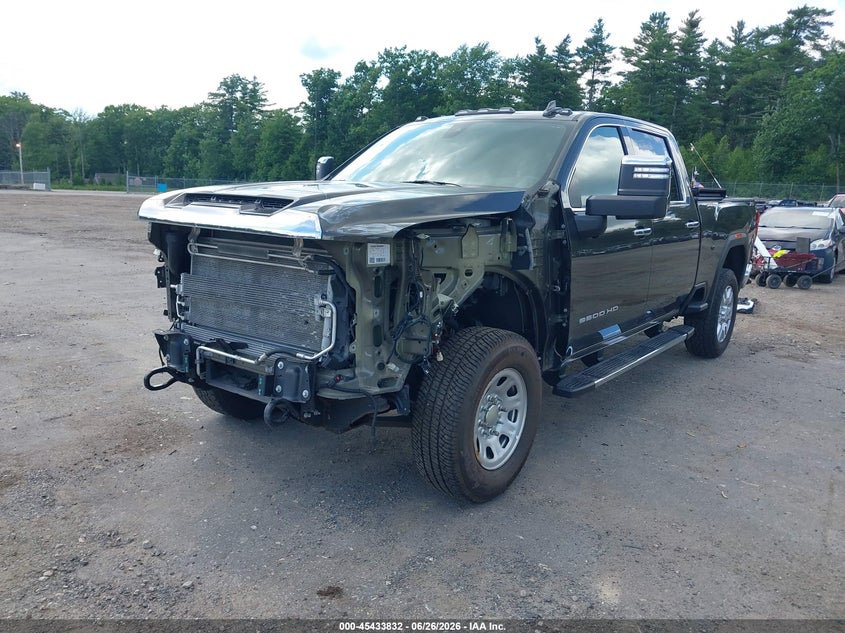 2023 Gmc SIERRA VIN 1GT49NEY6PF150494 IAAI salvage auction — FRONT END, Salvage Title, sold $25,100 on 2026-09-11 (photo 2)