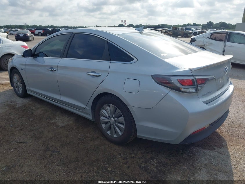 2017 Hyundai Sonata VIN KMHE24L30HA063033 IAAI salvage auction — NORMAL WEAR, Original (Texas), sold $800 on 2026-07-07 (photo 3)