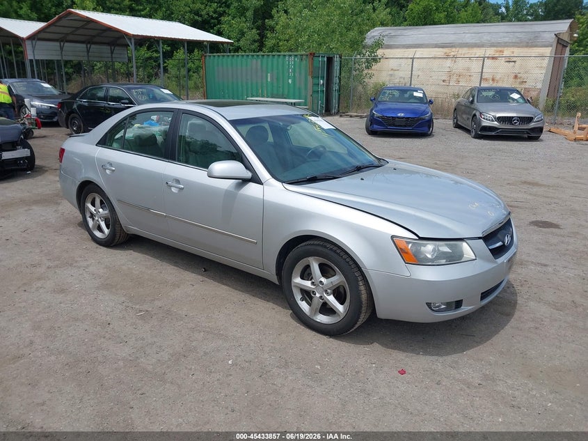 2008 Hyundai Sonata VIN 5NPEU46F78H351872 IAAI salvage auction — REAR END, Salvage - Greater Than 75% (Maryland), sold $125 on 2026-07-28 (photo 1)