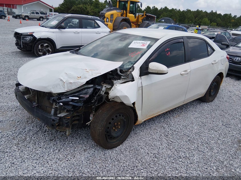 2019 Toyota Corolla VIN 5YFBURHEXKP908742 IAAI salvage auction — FRONT END, Salvage Title, sold $975 on 2026-08-02 (photo 2)