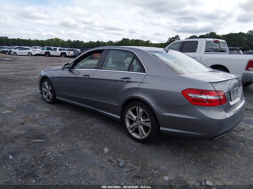 2012 Mercedes-benz E-class VIN WDDHF8JBXCA537947 IAAI salvage auction — NORMAL WEAR, Clear (South Carolina), sold $1,150 on 2026-07-28 (photo 3)