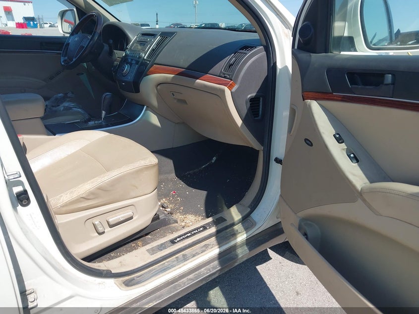 2010 Hyundai Veracruz VIN KM8NU4CC1AU104297 IAAI salvage auction — FRONT END, Salvage (Missouri), sold $1,200 on 2026-08-02 (photo 5)