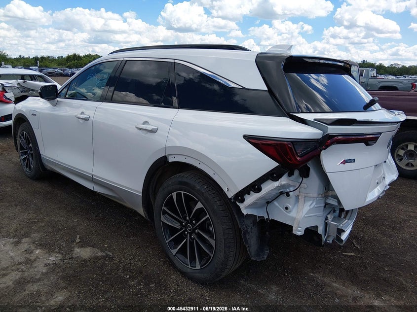 2024 Acura Zdx VIN 4W5KHNRLXRZ506409 IAAI salvage auction — REAR END, Salvage (Ohio), sold $14,300 on 2026-07-08 (photo 3)