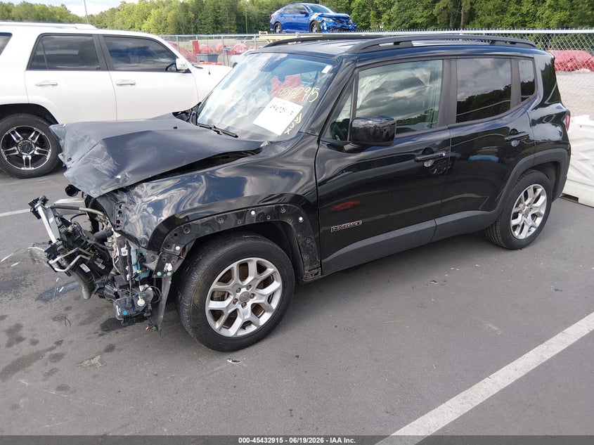 2018 Jeep Renegade VIN ZACCJABB1JPJ33597 IAAI salvage auction — LEFT FRONT, Salvage (North Carolina), sold $425 on 2026-08-05 (photo 2)