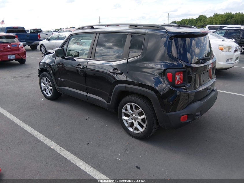2018 Jeep Renegade VIN ZACCJABB1JPJ33597 IAAI salvage auction — LEFT FRONT, Salvage (North Carolina), sold $425 on 2026-08-05 (photo 3)
