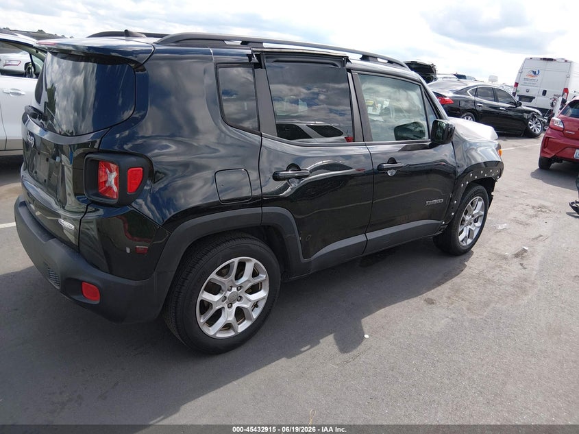 2018 Jeep Renegade VIN ZACCJABB1JPJ33597 IAAI salvage auction — LEFT FRONT, Salvage (North Carolina), sold $425 on 2026-08-05 (photo 4)