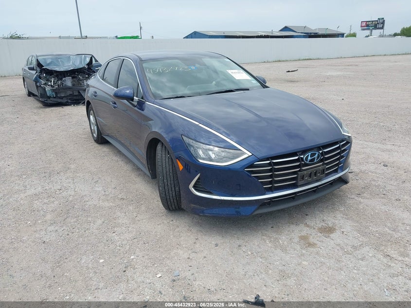 2020 Hyundai Sonata VIN 5NPEG4JA9LH004944 IAAI salvage auction — FRESH WATER, Salvage (Texas), sold $4,900 on 2026-07-29 (photo 1)