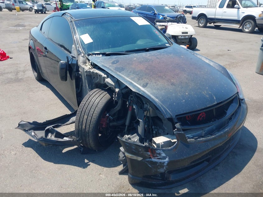 2005 Infiniti G35 VIN JNKCV54E75M415767 IAAI salvage auction — RIGHT FRONT, Salvage (California), sold $600 on 2026-07-30 (photo 1)