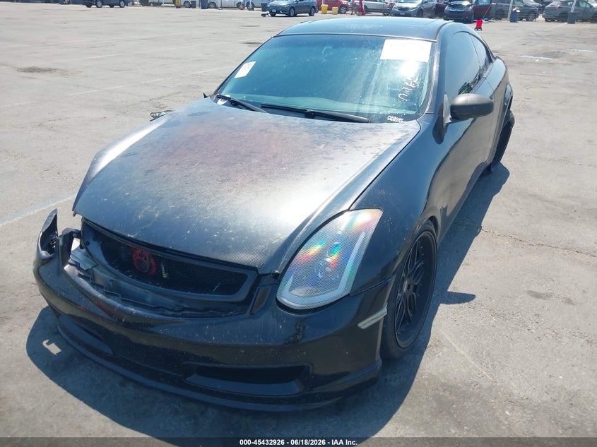 2005 Infiniti G35 VIN JNKCV54E75M415767 IAAI salvage auction — RIGHT FRONT, Salvage (California), sold $600 on 2026-07-30 (photo 2)