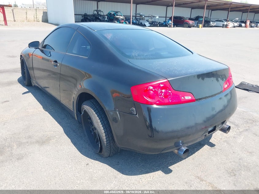 2005 Infiniti G35 VIN JNKCV54E75M415767 IAAI salvage auction — RIGHT FRONT, Salvage (California), sold $600 on 2026-07-30 (photo 3)