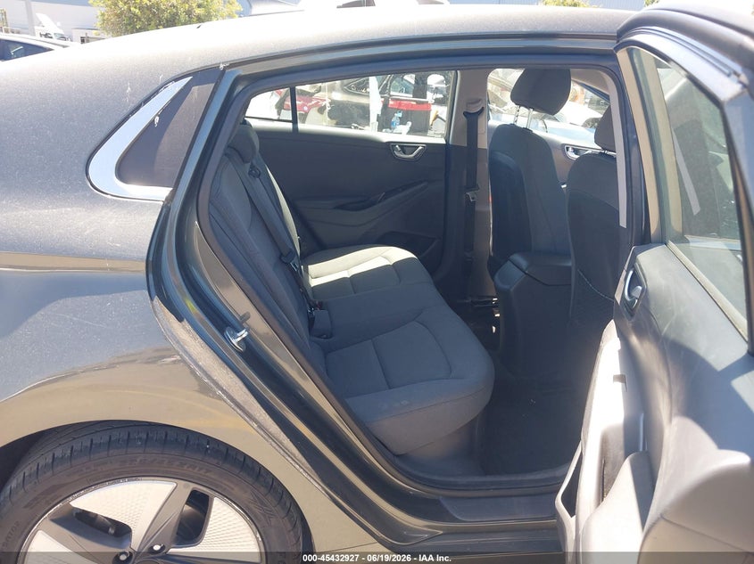 2021 Hyundai Ioniq VIN KMHC85LC4MU260775 IAAI salvage auction — RIGHT REAR, Salvage (California), sold $4,000 on 2026-07-27 (photo 8)
