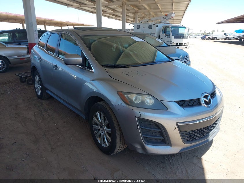 2010 Mazda Cx-7 VIN JM3ER2W51A0349980 IAAI salvage auction — UNKNOWN, Clear (Arizona), sold $675 on 2026-07-07 (photo 1)