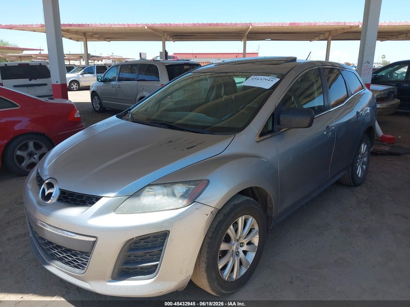 2010 Mazda Cx-7 VIN JM3ER2W51A0349980 IAAI salvage auction — UNKNOWN, Clear (Arizona), sold $675 on 2026-07-07 (photo 2)
