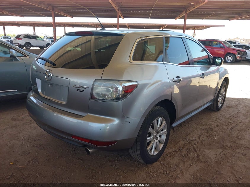 2010 Mazda Cx-7 VIN JM3ER2W51A0349980 IAAI salvage auction — UNKNOWN, Clear (Arizona), sold $675 on 2026-07-07 (photo 4)