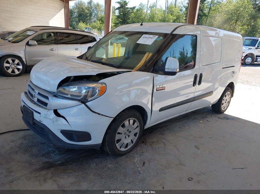 2018 Ram Promaster city VIN ZFBERFBB7J6J46989 IAAI salvage auction — FRONT END, Bill Of Sale (Washington), sold $1,750 on 2026-07-22 (photo 2)