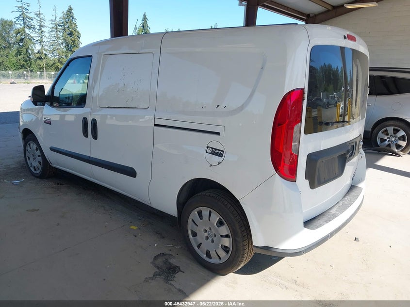 2018 Ram Promaster city VIN ZFBERFBB7J6J46989 IAAI salvage auction — FRONT END, Bill Of Sale (Washington), sold $1,750 on 2026-07-22 (photo 3)