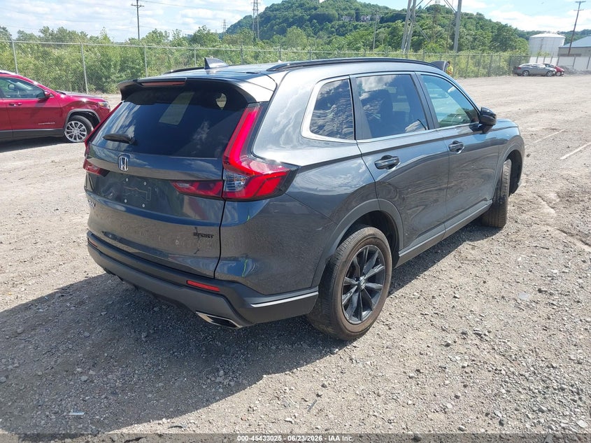 2024 Honda Cr-v VIN 7FARS6H56RE077916 IAAI salvage auction — SIDE, Salvage Title, sold $13,500 on 2026-08-02 (photo 4)