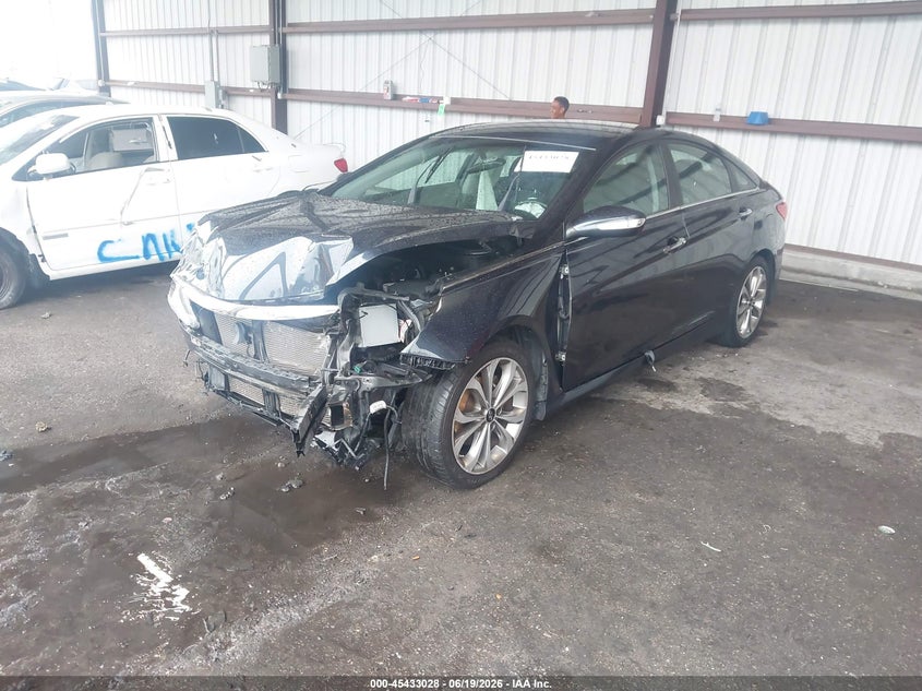 2014 Hyundai Sonata VIN 5NPEC4AC7EH889452 IAAI salvage auction — FRONT END, Rebuildable (Florida), sold $525 on 2026-07-14 (photo 2)
