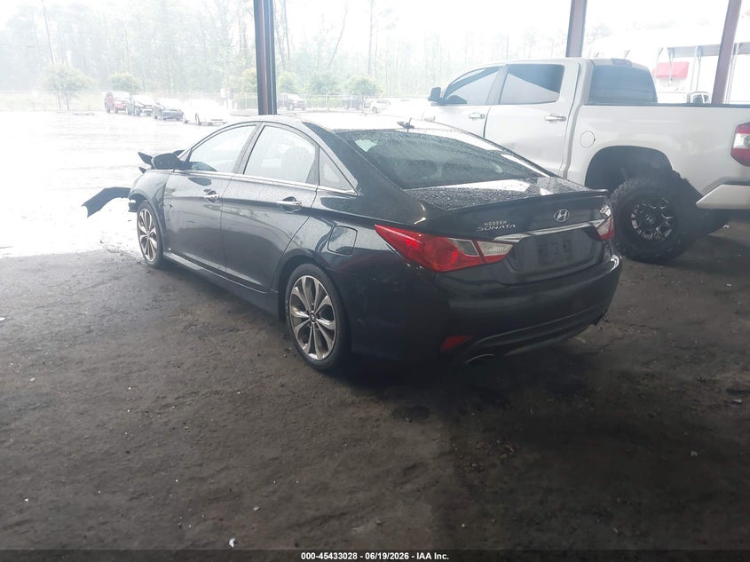 2014 Hyundai Sonata VIN 5NPEC4AC7EH889452 IAAI salvage auction — FRONT END, Rebuildable (Florida), sold $525 on 2026-07-14 (photo 3)